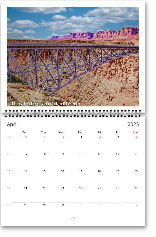 United States Wall calendars (US & CA)