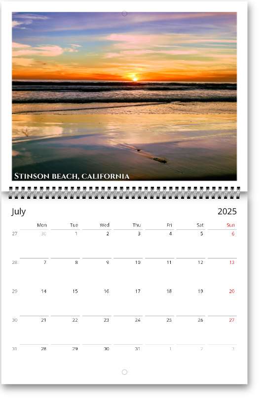 United States Wall calendars (US & CA)