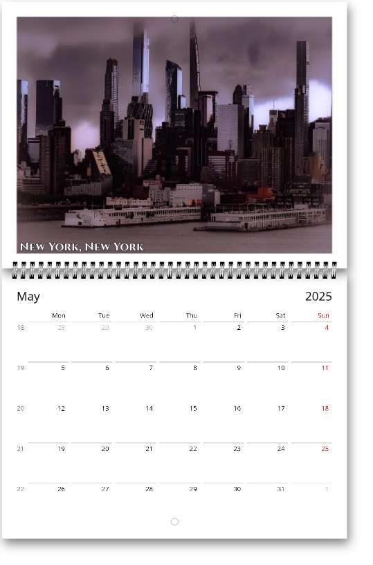 United States Wall calendars (US & CA)