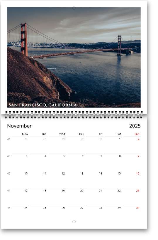 United States Wall calendars (US & CA)