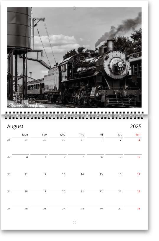 Pennsylvania Wall calendars (US & CA)